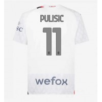 AC Milan Christian Pulisic #11 Replika Bortatröja 2023-24 Kortärmad